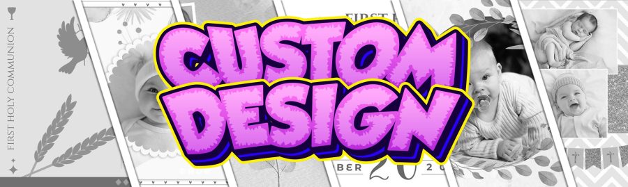 Custom Design (will send proof copy on email before print)