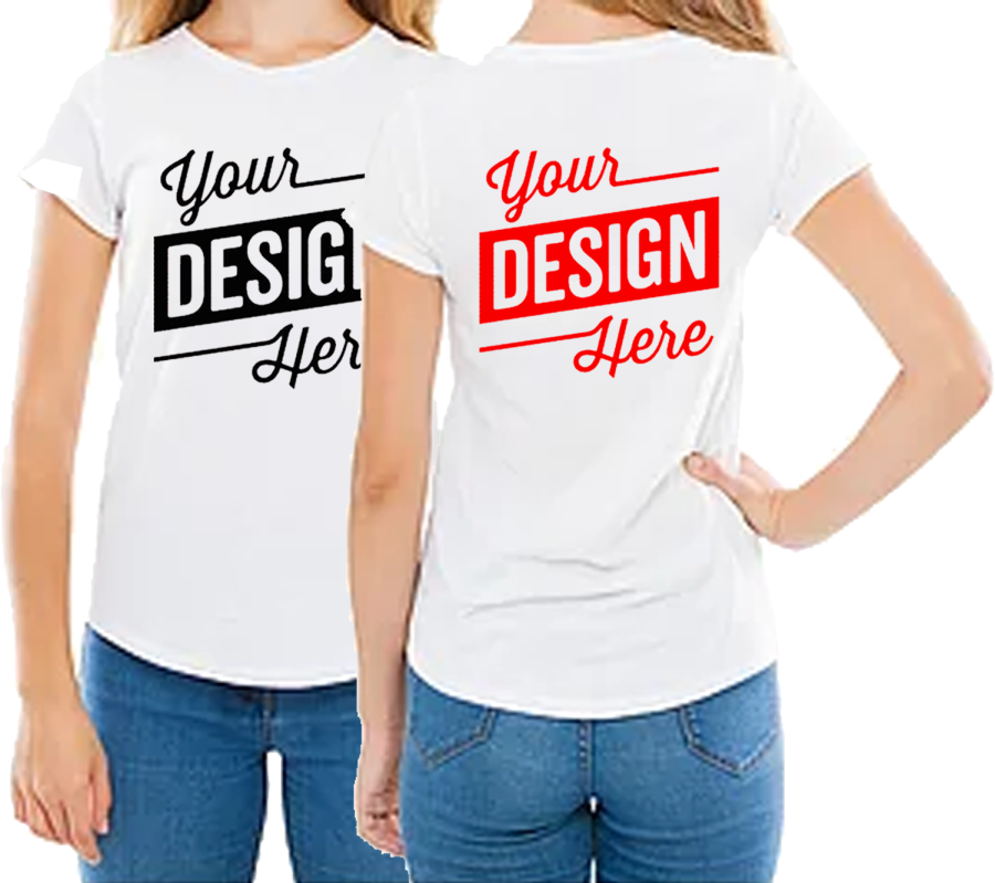 Adult T-Shirt Woman - Both Sides Print