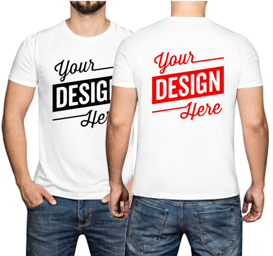 Adult T-Shirt Man -Both Sides Print