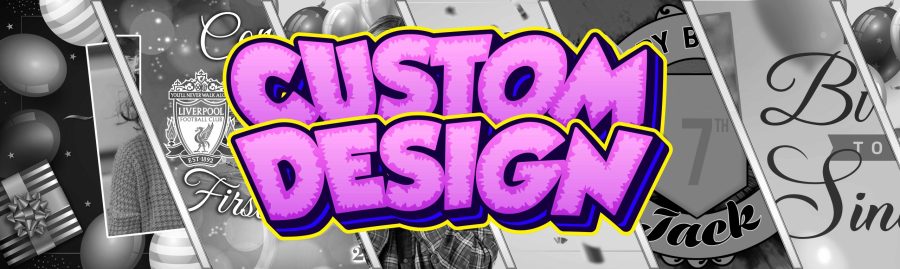 Custom Design (will send proof copy on email before print)